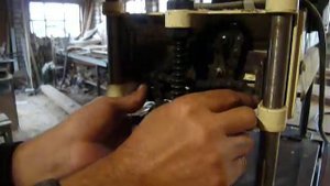 Рейсмусовый станок JET 12 ремонт цепей