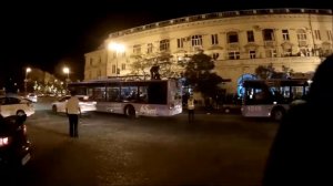 Крым. Драка на крыше троллейбуса (10.05.2016 г.)