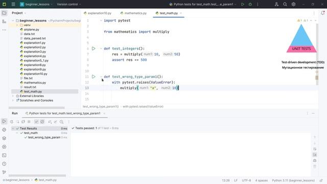 Автоматизированное тестирование | Погружение в программирование на Python - 10 смотреть онлайн