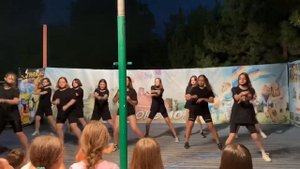 Лагерь. Танец на стартин. Лето 2021. 1 отряд