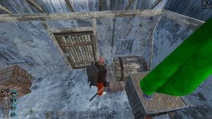 Как поставить флаг в не игровых зданиях SCUM