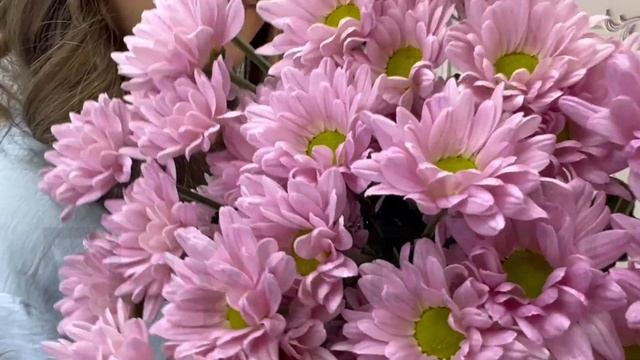 Купить Хризантемы на FlowBeri ru Букет №1 смотреть онлайн