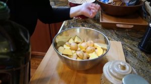 LET'S COOK DINNER- BALSAMIC CHICKEN, SEASONED POTATOES AND ASPARAGUS ON THE GRILL