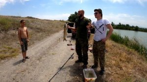 Рыбалка Осетия. Комарово. Сазан и белый амур.