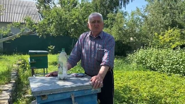 Весенняя дезинфекция ульев.