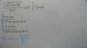 Дробно иррациональные неравенства