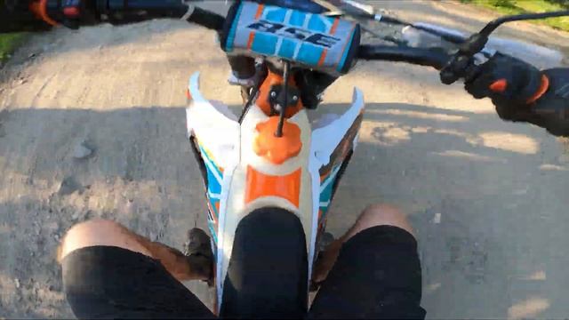 Прохват на BSE Z6 | Чуть не разложился на мотоцикле смотреть онлайн