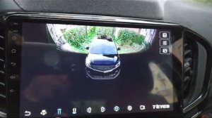 Обзор 360, задняя камера.