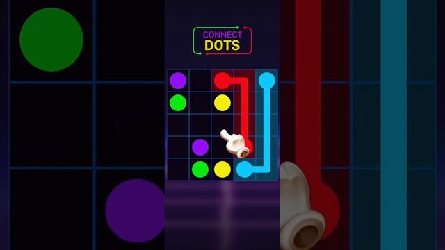 Connect Dots Game | #level1 | Satisfying Gameplay #shorts #puzzle #gaming