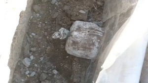 Фундамент на склоне.