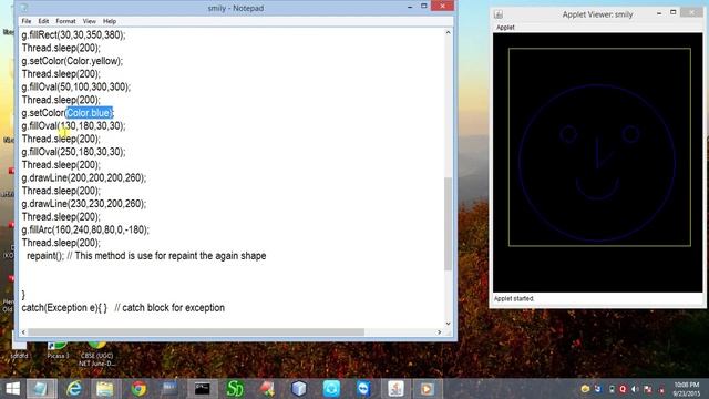 creating a shape in java смотреть онлайн