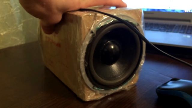 САБВУФЕР ИЗ КАРТОННОЙ КОРОБКИ смотреть онлайн