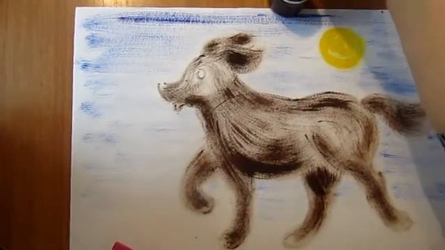 Анджела Иноземцева Гуашью сухой кистью смотреть онлайн