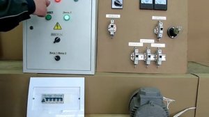 Работа АВР - автоматического ввода резерва