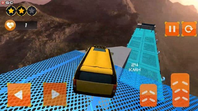 Taxi Car Stunts 2 Games 3D - Ramp Car Stunts - Impossible Car Games - Android GamePlay #3 смотреть онлайн