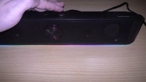Саундбар для компьютера DEXP R550 включение