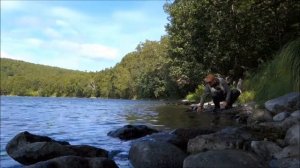 Несколько минут ловли гольца на Камчатке