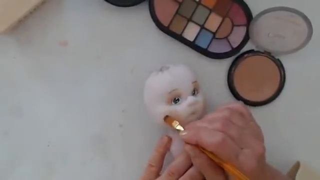 Tutorial. Muñeca De Trapo. Como Hacer Cabeza Para  MUÑECA DE TELA. Голова куклы