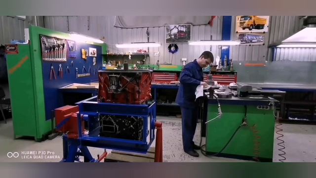 Сборка коробки передач ZF 16S151 она же ZF 16S1820TO.
