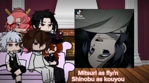 Bsd react to mitsuri as f!y/n and muichiro m!y/n