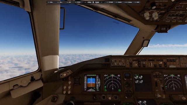 X-Plane 12 | Flight Factor 767-400ER | LTAI-OJAI смотреть онлайн