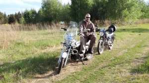 Bajaj BOXER, AVENGER. По пересеченке вдвоем, обкатка мотоцикла