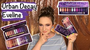 Eveline Mystic Galaxy против Urban Decay Ultraviolet