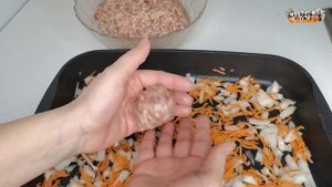 Очень вкусно, быстро и сытно! Нежные Ёжики из фарша с рисом в духовке