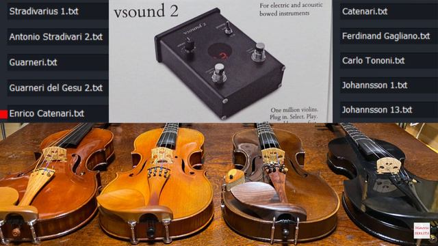 “vsound 2” emulates the priceless violins / 「vsound 2」でヴァイオリン名器をエミュレート смотреть онлайн