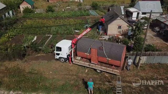 Доставка бани-бочки