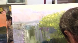 Видео-урок Игоря Сахарова "Венецианская улочка" / Живопись маслом для начинающих / Полные уроки 202