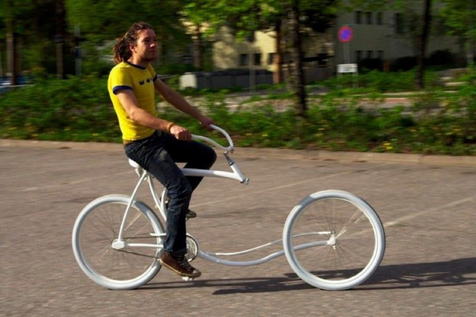 Круглый велосипед