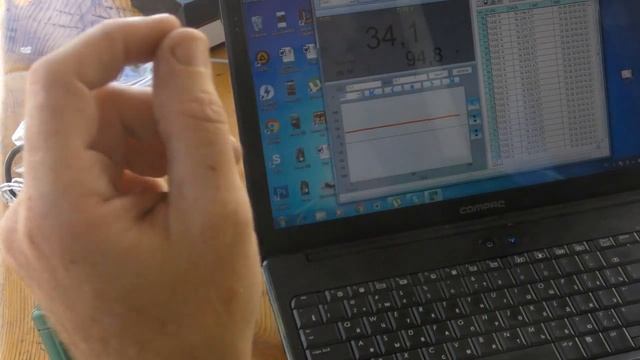 Двухканальный термометр с регистрацией температуры на компьютере