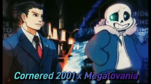 Cornered 2001 x Megalovania | Ace Attorney x Undertale