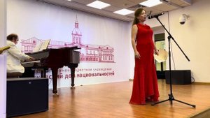 "Катшасиньяс"( ромашки, коми) . Анжелика Осовская( вокал), Александр Сиднев( рояль)