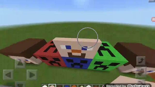 How to build a Steve head in minecraft смотреть онлайн