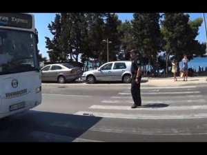 Полицейский в Черногории
