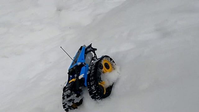 LEGO Technic 42095 Stunt Racer SNOW TEST / ЛЕГО Техник 42095 Скоростной вездеход Снежный Тест смотреть онлайн