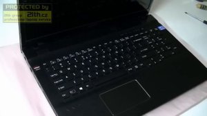 how to replace or remove keyboard on sony vaio sve17, keyboard replacement disassembly