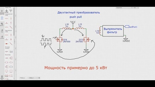 Топологии импульсных источников питания
