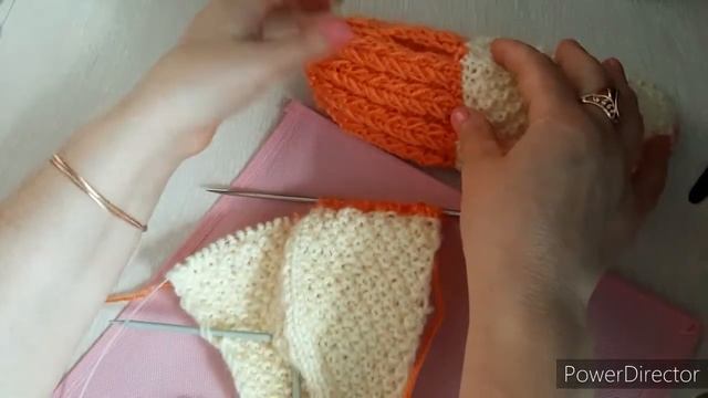 Тапочки-следочки | женские | вяжутся спицами смотреть онлайн