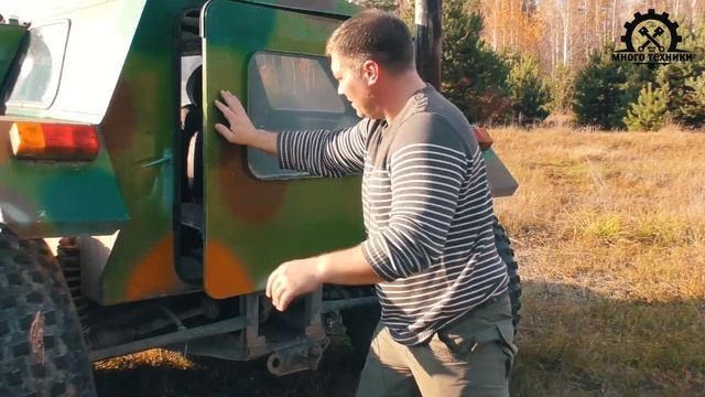 Такой вездеход вы не увидите нигде!!! Обзор на эксклюзивный болотоход смотреть онлайн