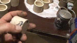 Самодельные тигелки для плавки металла при 1200С
