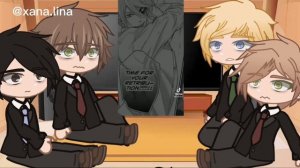 Williams Students React To Him //GachaClub// Moriarty The Patriot. Реакция Студентов Уильяма на нег