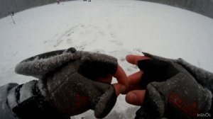 Рыбалка на поплавок зимой лещ, плотва на Десногорском водохранилище