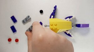 LEGO ELASMOSAURUS CREATOR 3in1 31125 home-made build ЭЛАСМОЗАВР самодельная сборка из CREATOR 31125
