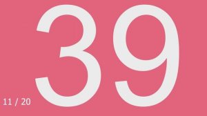 BEST SPORT INTERVAL TIMER - 40 sec Exercise / 15 sec Break / 20 Rounds / GYM TABATA HIT - TIMER