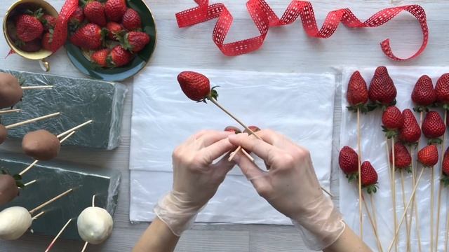 Ягодный букет своими руками. смотреть онлайн