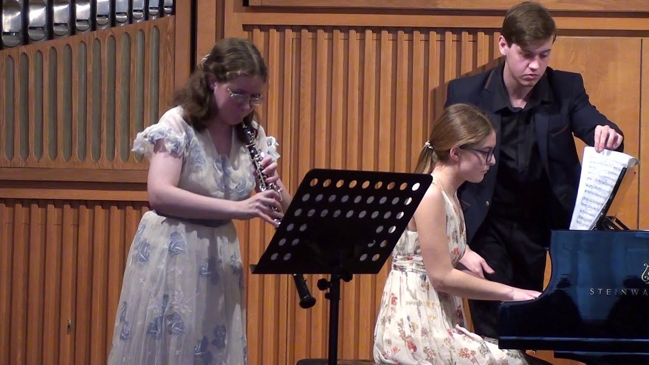 Пуленк Соната для гобоя 1-2 части смотреть онлайн