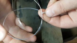 Плетение серебреной цепи не требующей пайки звеньев! серебро 999 пробы.